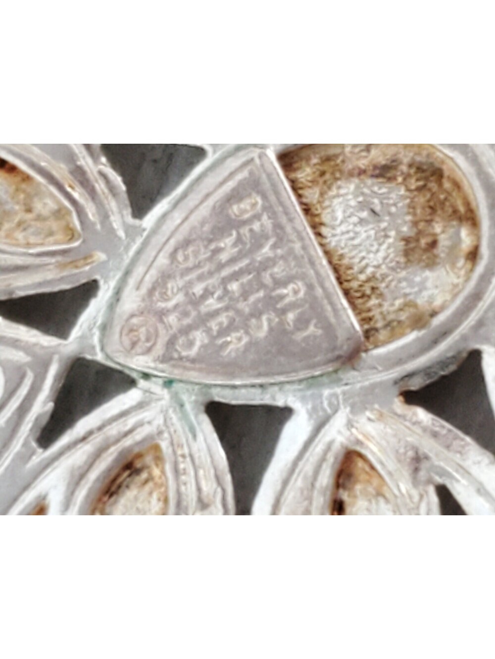 Beverly Hills Sterling Silver Diamond Cut Filigree Dangle Earrings & Pendant Set - Picture 6 of 9